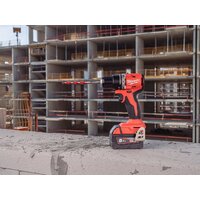 Ударная дрель-шуруповерт Milwaukee M18 BLPDRC-402C 4933492824 (с 2-мя АКБ 4 Ач, кейс) - Превью изображения №8 — Интернет-магазин Time-Shop