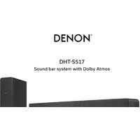 Саундбар Denon DHT-S517 - Превью изображения №6 — Интернет-магазин Time-Shop