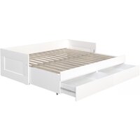 Кровать-тахта Mio Tesoro Сириус раздвижная 90x200 2.02.08.450.1 (белый) - Превью изображения №2 — Интернет-магазин Time-Shop