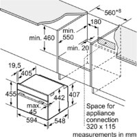 Электрический духовой шкаф Bosch Serie 8 CMG7241B1 - Превью изображения №10 — Интернет-магазин Time-Shop