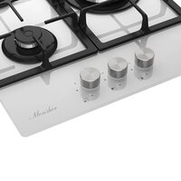 Варочная панель Monsher MGG 43 Blanc - Превью изображения №3 — Интернет-магазин Time-Shop