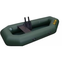 Гребная лодка Муссон S-190 с гребками (зеленый) - Превью изображения №4 — Интернет-магазин Time-Shop