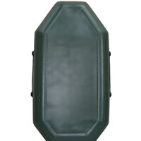 Гребная лодка Муссон S-190 с гребками (зеленый) - Превью изображения №2 — Интернет-магазин Time-Shop