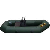 Гребная лодка Муссон S-190 с гребками (зеленый) - Превью изображения №3 — Интернет-магазин Time-Shop