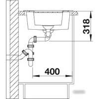 Кухонная мойка Blanco Metra 6 (антрацит) [516165] - Превью изображения №3 — Интернет-магазин Time-Shop