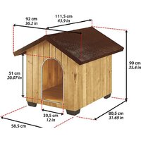 Будка Ferplast Domus Extra Large 87004000 - Превью изображения №8 — Интернет-магазин Time-Shop