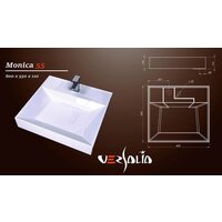 Умывальник Versalia Monica 60 - Превью изображения №4 — Интернет-магазин Time-Shop