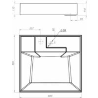 Умывальник Versalia Monica 60 - Превью изображения №5 — Интернет-магазин Time-Shop