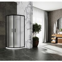 Душевой уголок Roxen Santi 55020-90BC 90х90 (матовое стекло) - Превью изображения №4 — Интернет-магазин Time-Shop