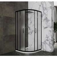 Душевой уголок Roxen Santi 55020-90BC 90х90 (матовое стекло) - Превью изображения №7 — Интернет-магазин Time-Shop