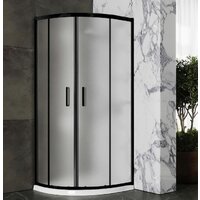 Душевой уголок Roxen Santi 55020-90BC 90х90 (матовое стекло) - Превью изображения №3 — Интернет-магазин Time-Shop