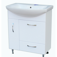 СанитаМебель Тумба под умывальник Камелия-66.79 Д2 (Белый)