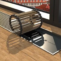 Внутрипольный конвектор Новатерм НТ-В-09/20/290 (алюминий) - Превью изображения №4 — Интернет-магазин Time-Shop