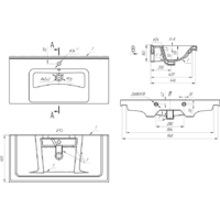 Умывальник Dreja Гармония 100 - Превью изображения №2 — Интернет-магазин Time-Shop