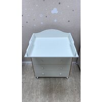 Детский комод Incanto Nuvola 800/5 (белый/бук) - Превью изображения №7 — Интернет-магазин Time-Shop