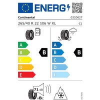Зимние шины Continental WinterContact TS 870 P 265/55R19 109H - Превью изображения №2 — Интернет-магазин Time-Shop