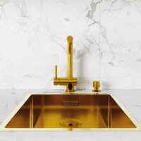 Кухонная мойка Globalo Riwolo 40.1 Gold - Превью изображения №8 — Интернет-магазин Time-Shop