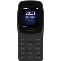 Кнопочный телефон Nokia 105 (2022) TA-1428 Dual SIM (черный) - Превью изображения №3 — Интернет-магазин Time-Shop
