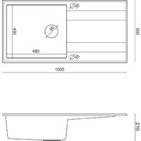 Кухонная мойка Quadron HCQE10050U5_PVDC1_P2O - Превью изображения №7 — Интернет-магазин Time-Shop