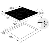 Варочная панель ASKO HCL634G - Превью изображения №2 — Интернет-магазин Time-Shop