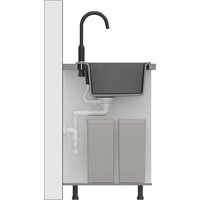 Кухонная мойка Quadron HQE5510050U5_PVDC1_P2O - Превью изображения №5 — Интернет-магазин Time-Shop
