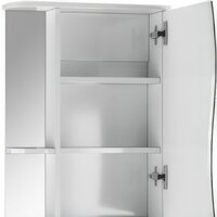  Айсберг Шкаф с зеркалом Волна 1-50 (правый) - Превью изображения №3 — Интернет-магазин Time-Shop