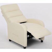 Реклайнер Calviano 2164 (экокожа, бежевый) - Превью изображения №4 — Интернет-магазин Time-Shop