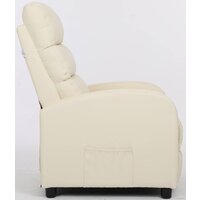 Реклайнер Calviano 2164 (экокожа, бежевый) - Превью изображения №6 — Интернет-магазин Time-Shop