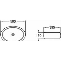 Умывальник Mexen Abril MEX-22015866 - Превью изображения №2 — Интернет-магазин Time-Shop