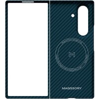 Чехол для телефона Magssory Aramid Case для Samsung Galaxy Z Fold7 CFB034blue - Превью изображения №3 — Интернет-магазин Time-Shop
