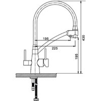 Смеситель Gappo G4398-1 - Превью изображения №2 — Интернет-магазин Time-Shop