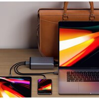 Сетевое зарядное Satechi 108W Pro Type-C PD Desktop Charger (американская вилка) - Превью изображения №8 — Интернет-магазин Time-Shop