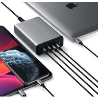 Сетевое зарядное Satechi 108W Pro Type-C PD Desktop Charger (американская вилка) - Превью изображения №6 — Интернет-магазин Time-Shop