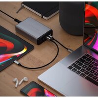 Сетевое зарядное Satechi 108W Pro Type-C PD Desktop Charger (американская вилка) - Превью изображения №7 — Интернет-магазин Time-Shop