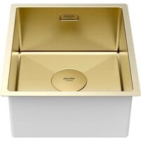 Кухонная мойка Paulmark Next 38 UNI PM213844-LG (золото/светлое золото) - Превью изображения №2 — Интернет-магазин Time-Shop