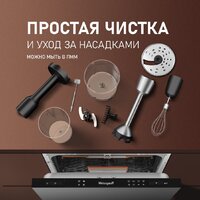 Погружной блендер Weissgauff WHB 362 STB TitanBlade Pro - Превью изображения №22 — Интернет-магазин Time-Shop