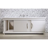 Фронтальный экран под ванну Alavann Monaco Still 170 см (белый) - Превью изображения №3 — Интернет-магазин Time-Shop