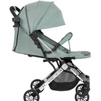 Коляска прогулочная «книга» Farfello Comfy Go Comfort CG-103 (зеленый/серебристый) - Превью изображения №3 — Интернет-магазин Time-Shop