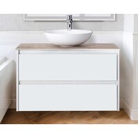  BelBagno Тумба под умывальник Kraft-800-2C-SO-BO (bianco opaco) - Превью изображения №4 — Интернет-магазин Time-Shop