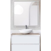  BelBagno Тумба под умывальник Kraft-800-2C-SO-BO (bianco opaco) - Превью изображения №3 — Интернет-магазин Time-Shop