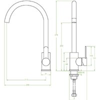Смеситель Laveo Bona BAB 268D - Превью изображения №2 — Интернет-магазин Time-Shop