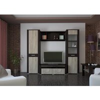 Комод Интерлиния Коламбия КЛ-10 (дуб венге/дуб серый) - Превью изображения №8 — Интернет-магазин Time-Shop