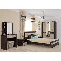 Комод Интерлиния Коламбия КЛ-10 (дуб венге/дуб серый) - Превью изображения №4 — Интернет-магазин Time-Shop