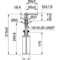 Дозатор для моющего средства Franke Comfort 119.0578.743 (оникс) - Превью изображения №2 — Интернет-магазин Time-Shop