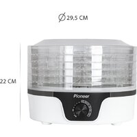 Сушилка для овощей и фруктов Pioneer FD105 - Превью изображения №5 — Интернет-магазин Time-Shop