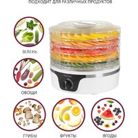 Сушилка для овощей и фруктов Pioneer FD105 - Превью изображения №3 — Интернет-магазин Time-Shop