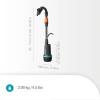 Бочечный насос Gardena 2600 Comfort 18V P4A solo 14604-55 (без АКБ) - Превью изображения №5 — Интернет-магазин Time-Shop