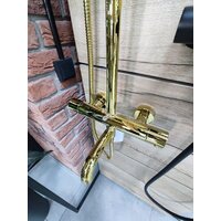Душевая система  Whitecross Y1234GL (золото) - Превью изображения №3 — Интернет-магазин Time-Shop