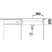 Кухонная мойка Blanco Etagon 8 (кофе) 525196 - Превью изображения №4 — Интернет-магазин Time-Shop