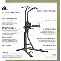 Турник с брусьями Adidas ADBE-10229 - Превью изображения №5 — Интернет-магазин Time-Shop